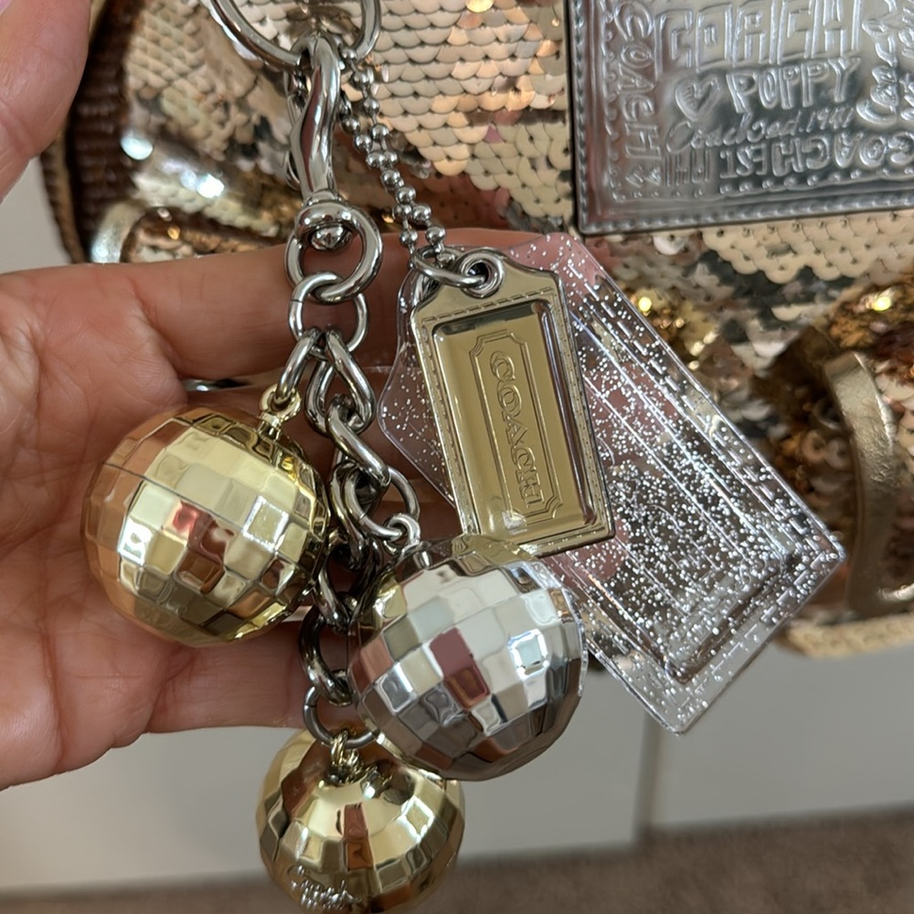 Coach Sequin Poppy Spotlight Backpack - Picture 7 of 10